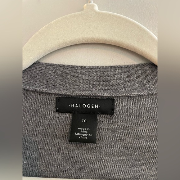 Halogen Dark Gray Button Up Cardigan - Picture 2 of 4